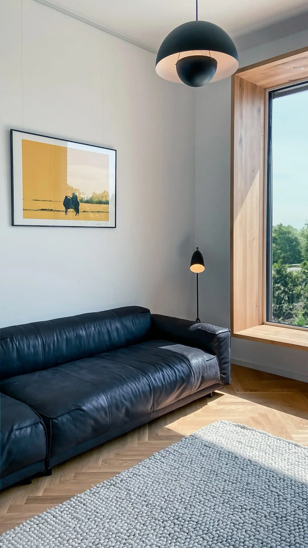 Sitzfenster mit Blick ins Grüne im GERBERHAUS8