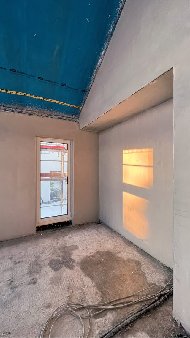 GERBERHAUS10A Bautagebuch: Fenster & Estrich
