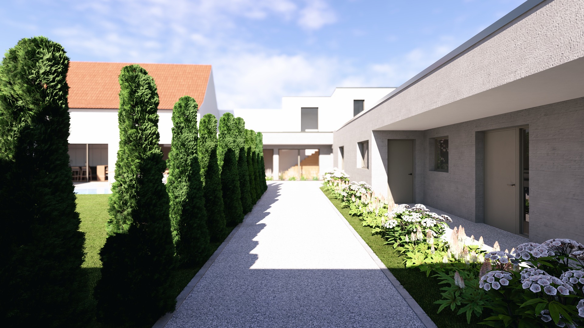 GERBERHAUS18 – Visualisierung