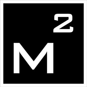 Quadrat und Meter Logo